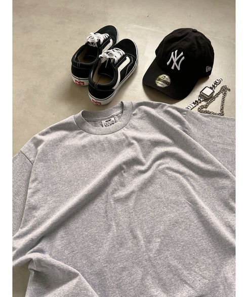 PRO CLUB(プロクラブ) /6.5オンス スーパーヘビーウェイト クルーネック 半袖Tシャツ Heavyweight Cotton Short Sleeve Crew Neck T-Shirt | M2212003 | グレー