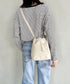 THE NORTH FACE(ザ・ノースフェイス)/巾着 ショルダーバッグ バケットバッグ/WL BUCKET BAG MINI | IL1212005 | アイボリー