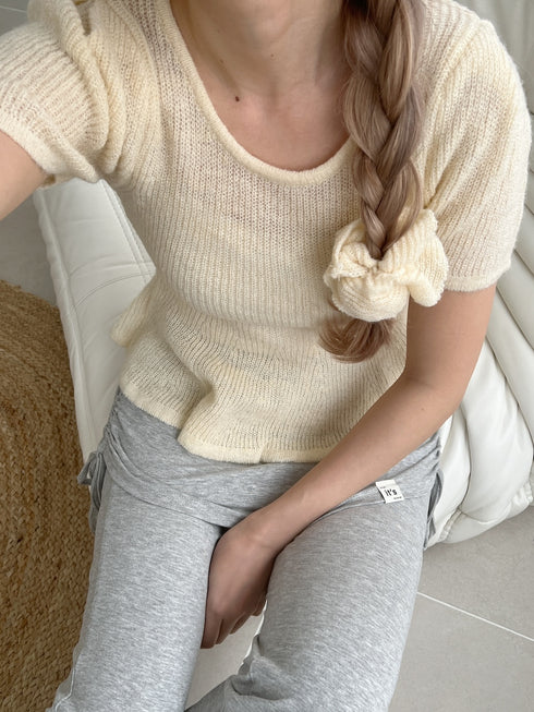 シュシュSETバレリーナニットトップス | SL2252612 | イエロー