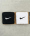 NIKE(ナイキ)/2個セット スウッシュ 刺繍 無地 リストバンド 2パック | IL4212001 | ホワイト×ブラック