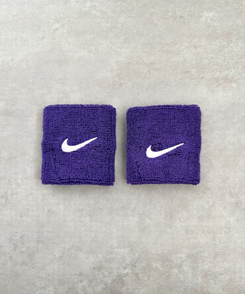 NIKE(ナイキ)/2個セット スウッシュ 刺繍 無地 リストバンド 2パック | IL4212001 | パープル