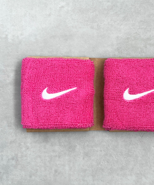 NIKE(ナイキ)/2個セット スウッシュ 刺繍 無地 リストバンド 2パック | IL4212001 | ピンク系その他