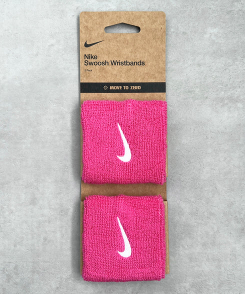 NIKE(ナイキ)/2個セット スウッシュ 刺繍 無地 リストバンド 2パック | IL4212001 | ピンク系その他