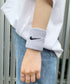 NIKE(ナイキ)/2個セット スウッシュ 刺繍 無地 リストバンド 2パック | IL4212001 | グレー