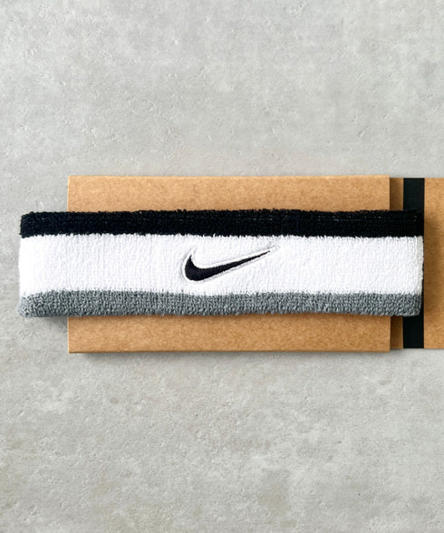 NIKE(ナイキ)/スウッシュ 刺繍 無地 ヘアバンド ヘッドバンド | IL4212003 | ホワイト系その他