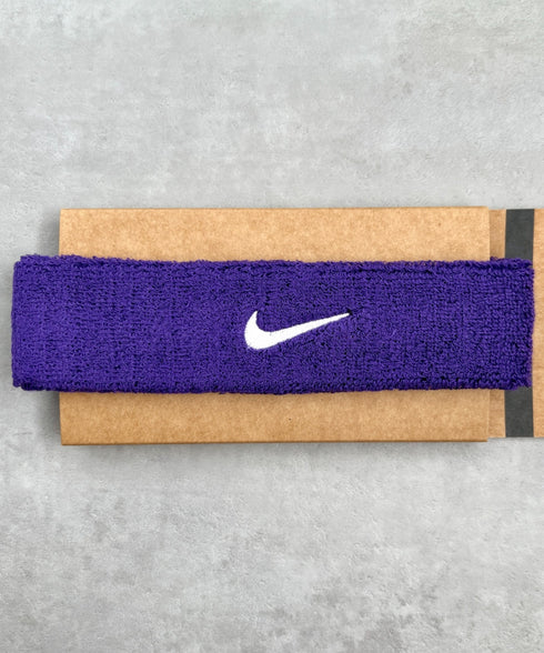 NIKE(ナイキ)/スウッシュ 刺繍 無地 ヘアバンド ヘッドバンド | IL4212003 | パープル