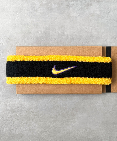 NIKE(ナイキ)/スウッシュ 刺繍 無地 ヘアバンド ヘッドバンド | IL4212003 | ゴールド
