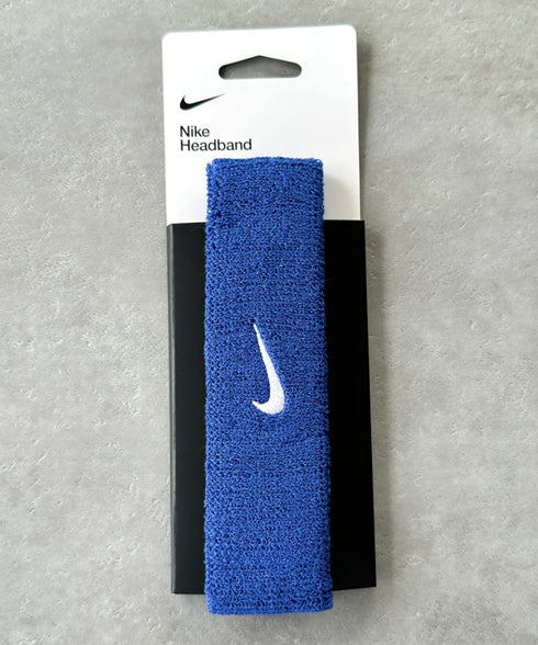 NIKE(ナイキ)/スウッシュ 刺繍 無地 ヘアバンド ヘッドバンド | IL4212003 | ブルー