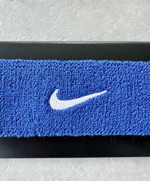 NIKE(ナイキ)/スウッシュ 刺繍 無地 ヘアバンド ヘッドバンド | IL4212003 | ブルー