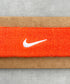 NIKE(ナイキ)/スウッシュ 刺繍 無地 ヘアバンド ヘッドバンド | IL4212003 | オレンジ系その他2