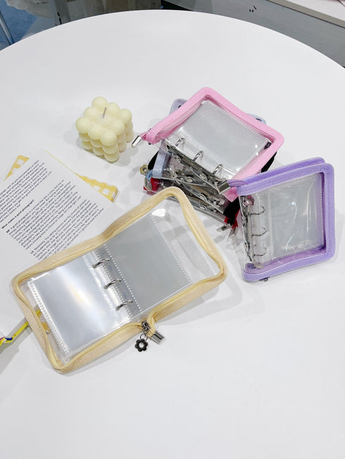 6色クリアラメカードホルダー(A8) | WO4241609 | パープル