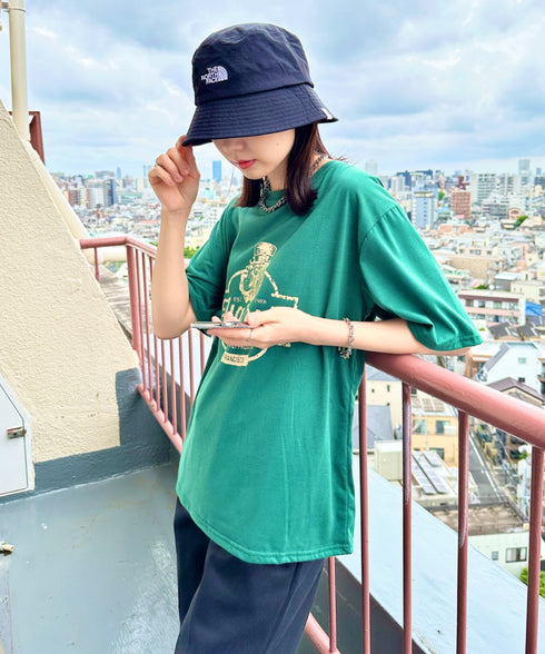 THE NORTH FACE(ザ・ノースフェイス)/ワンポイント ブランドロゴ刺繍 バケットハット/STANDARD BUCKET HAT | IM5242030 | ブラック