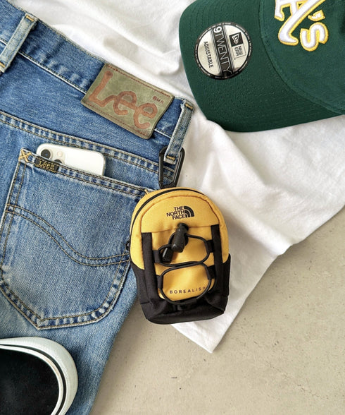 THE NORTH FACE(ザ・ノースフェイス)/ミニリュック ボレリアスミニポーチ 小物入れ コインケース/MINI BOREALIS POUCH | IM6243031 | イエロー