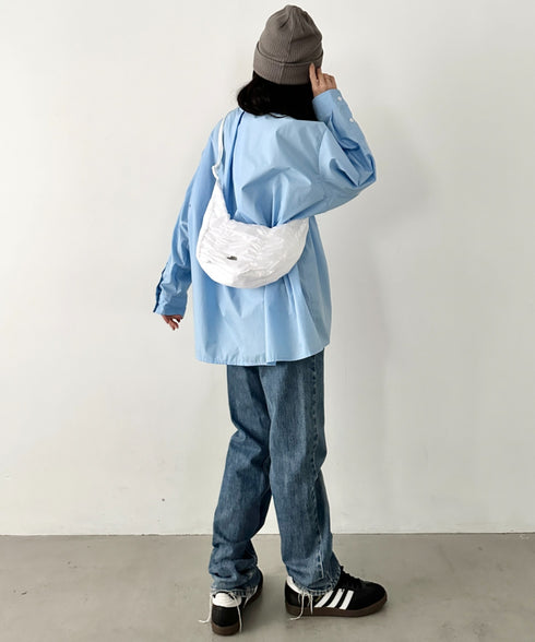 THE NORTH FACE(ザ・ノースフェイス)/ミニ 軽量 シャーリング ホーボーバッグ ショルダーバッグ/BONNEY SR 2WAY TOTE MINI | IM1261050 | ホワイト