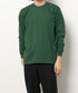 PRO CLUB(プロクラブ) / 6.5オンス スーパーヘビーウェイト クルーネック 長袖 無地 ロンT / Heavyweight Cotton Long Crew Neck T-Shirt | IM2213016 | ダークグリーン