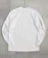 PRO CLUB(プロクラブ) / 6.5オンス スーパーヘビーウェイト クルーネック 長袖 無地 ロンT / Heavyweight Cotton Long Crew Neck T-Shirt | IM2213016 | ホワイト