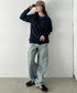 PRO CLUB(プロクラブ) / 6.5オンス スーパーヘビーウェイト クルーネック 長袖 無地 ロンT / Heavyweight Cotton Long Crew Neck T-Shirt | IM2213016 | ネイビー
