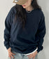 PRO CLUB(プロクラブ) / 6.5オンス スーパーヘビーウェイト クルーネック 長袖 無地 ロンT / Heavyweight Cotton Long Crew Neck T-Shirt | IM2213016 | ネイビー