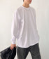 PRO CLUB(プロクラブ) / 6.5オンス スーパーヘビーウェイト クルーネック 長袖 無地 ロンT / Heavyweight Cotton Long Crew Neck T-Shirt | IM2213016 | ホワイト