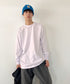 PRO CLUB(プロクラブ) / 6.5オンス スーパーヘビーウェイト クルーネック 長袖 無地 ロンT / Heavyweight Cotton Long Crew Neck T-Shirt | IM2213016 | ホワイト