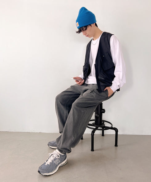 PRO CLUB(プロクラブ) / 6.5オンス スーパーヘビーウェイト クルーネック 長袖 無地 ロンT / Heavyweight Cotton Long Crew Neck T-Shirt | IM2213016 | ホワイト