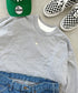 PRO CLUB(プロクラブ) / 6.5オンス スーパーヘビーウェイト クルーネック 長袖 無地 ロンT / Heavyweight Cotton Long Crew Neck T-Shirt | IM2213016 | グレー