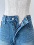 リボンデニムショートパンツ | RN2242016 | ブルー