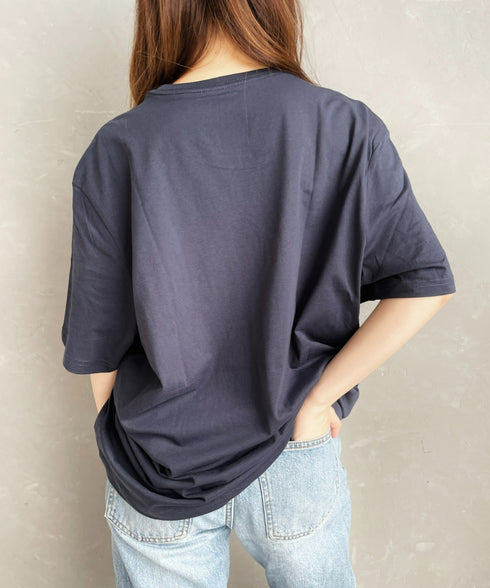 TOMMY HILFIGER(トミーヒルフィガー) / Core Flag Tee フラッグロゴ刺繍 半袖 Tシャツ | IL2222012 | ネイビー