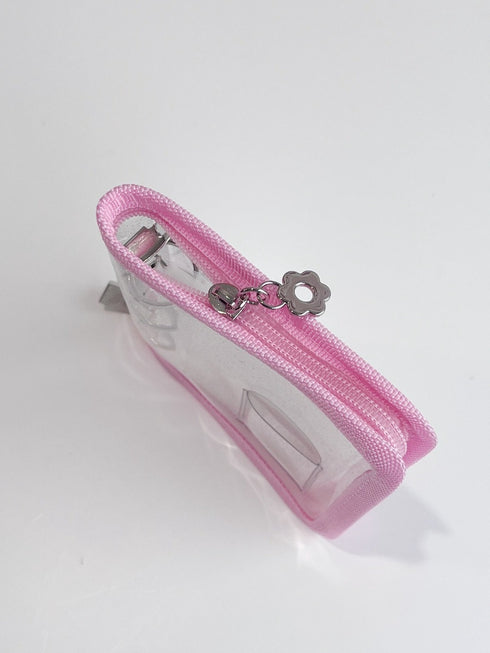 6色クリアラメカードホルダー(A8) | WO4241609 | ピンク