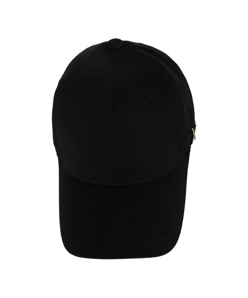 VARZAR(バザール)/Stud logo over fit ball cap/スタッズ ロゴ オーバーフィット ベースボール キャップ | IL5221041 | ブラック