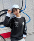 VARZAR(バザール)/Stud logo over fit ball cap/スタッズ ロゴ オーバーフィット ベースボール キャップ | IL5221041 | ホワイト