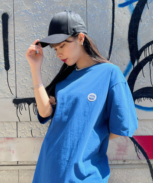 VARZAR(バザール)/Stud logo over fit ball cap/スタッズ ロゴ オーバーフィット ベースボール キャップ | IL5221041 | ブラック