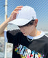VARZAR(バザール)/Stud logo over fit ball cap/スタッズ ロゴ オーバーフィット ベースボール キャップ | IL5221041 | ホワイト