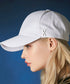 VARZAR(バザール)/Stud logo over fit ball cap/スタッズ ロゴ オーバーフィット ベースボール キャップ | IL5221041 | ホワイト