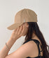 VARZAR(バザール)/Stud logo over fit ball cap/スタッズ ロゴ オーバーフィット ベースボール キャップ | IL5221041 | ベージュ