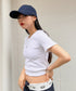 VARZAR(バザール)/Stud logo over fit ball cap/スタッズ ロゴ オーバーフィット ベースボール キャップ | IL5221041 | ネイビー