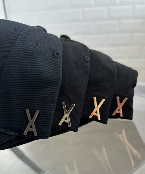 VARZAR(バザール)/Stud logo over fit ball cap/スタッズ ロゴ オーバーフィット ベースボール キャップ | IL5221041 | ネイビー