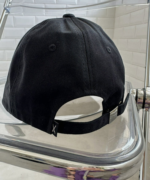 VARZAR(バザール)/Stud logo over fit ball cap/スタッズ ロゴ オーバーフィット ベースボール キャップ | IL5221041 | ネイビー