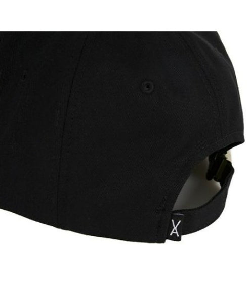 VARZAR(バザール)/Stud logo over fit ball cap/スタッズ ロゴ オーバーフィット ベースボール キャップ | IL5221041 | ブラック