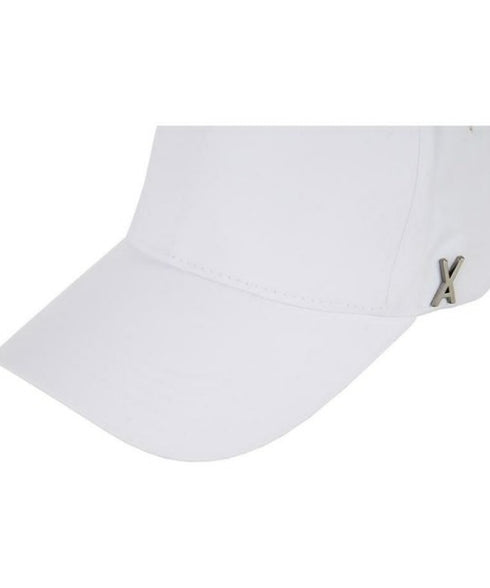 VARZAR(バザール)/Stud logo over fit ball cap/スタッズ ロゴ オーバーフィット ベースボール キャップ | IL5221041 | ホワイト