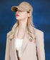 VARZAR(バザール)/Stud logo over fit ball cap/スタッズ ロゴ オーバーフィット ベースボール キャップ | IL5221041 | ベージュ