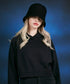 VARZAR(バザール)/Stud drop over fit bucket hat/スタッズ ドロップ オーバーフィット バケットハット | IL5221042 | ブラック