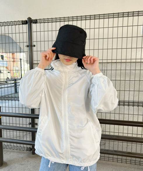 VARZAR(バザール)/Stud drop over fit bucket hat/スタッズ ドロップ オーバーフィット バケットハット | IL5221042 | ブラック