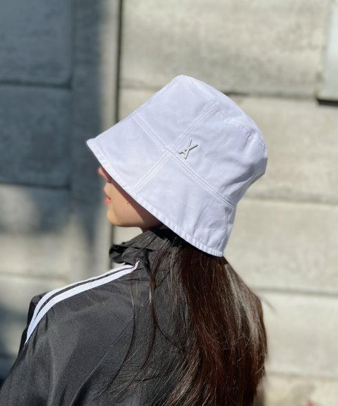 VARZAR(バザール)/Stud drop over fit bucket hat/スタッズ ドロップ オーバーフィット バケットハット | IL5221042 | ホワイト