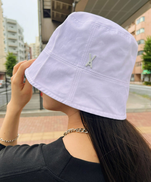 VARZAR(バザール)/Stud drop over fit bucket hat/スタッズ ドロップ オーバーフィット バケットハット | IL5221042 | ホワイト