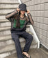 VARZAR(バザール)/Stud drop over fit bucket hat/スタッズ ドロップ オーバーフィット バケットハット | IL5221042 | ブラック