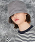 VARZAR(バザール)/Stud drop over fit bucket hat/スタッズ ドロップ オーバーフィット バケットハット | IL5221042 | グレー