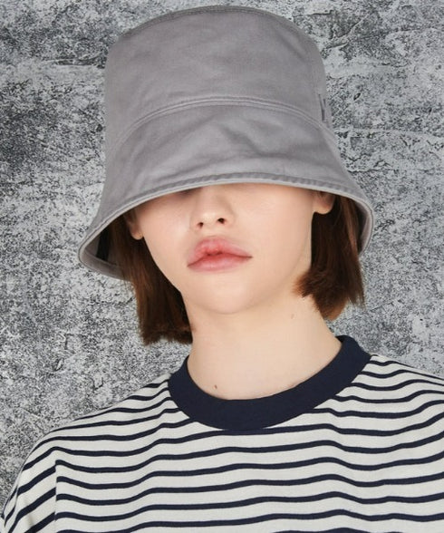 VARZAR(バザール)/Stud drop over fit bucket hat/スタッズ ドロップ オーバーフィット バケットハット | IL5221042 | グレー