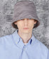 VARZAR(バザール)/Stud drop over fit bucket hat/スタッズ ドロップ オーバーフィット バケットハット | IL5221042 | グレー