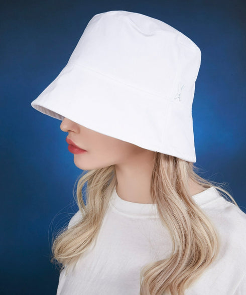 VARZAR(バザール)/Stud drop over fit bucket hat/スタッズ ドロップ オーバーフィット バケットハット | IL5221042 | ホワイト
